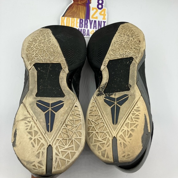 Nike Kobe Bryant 7 VII Zoom Black Wolf Grey Mamba Men’s Shoes Size 13 - Picture 13 of 16
